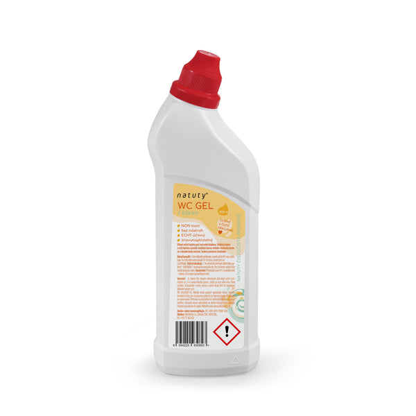 Natuty WC gel s vůní citronu (850 ml)