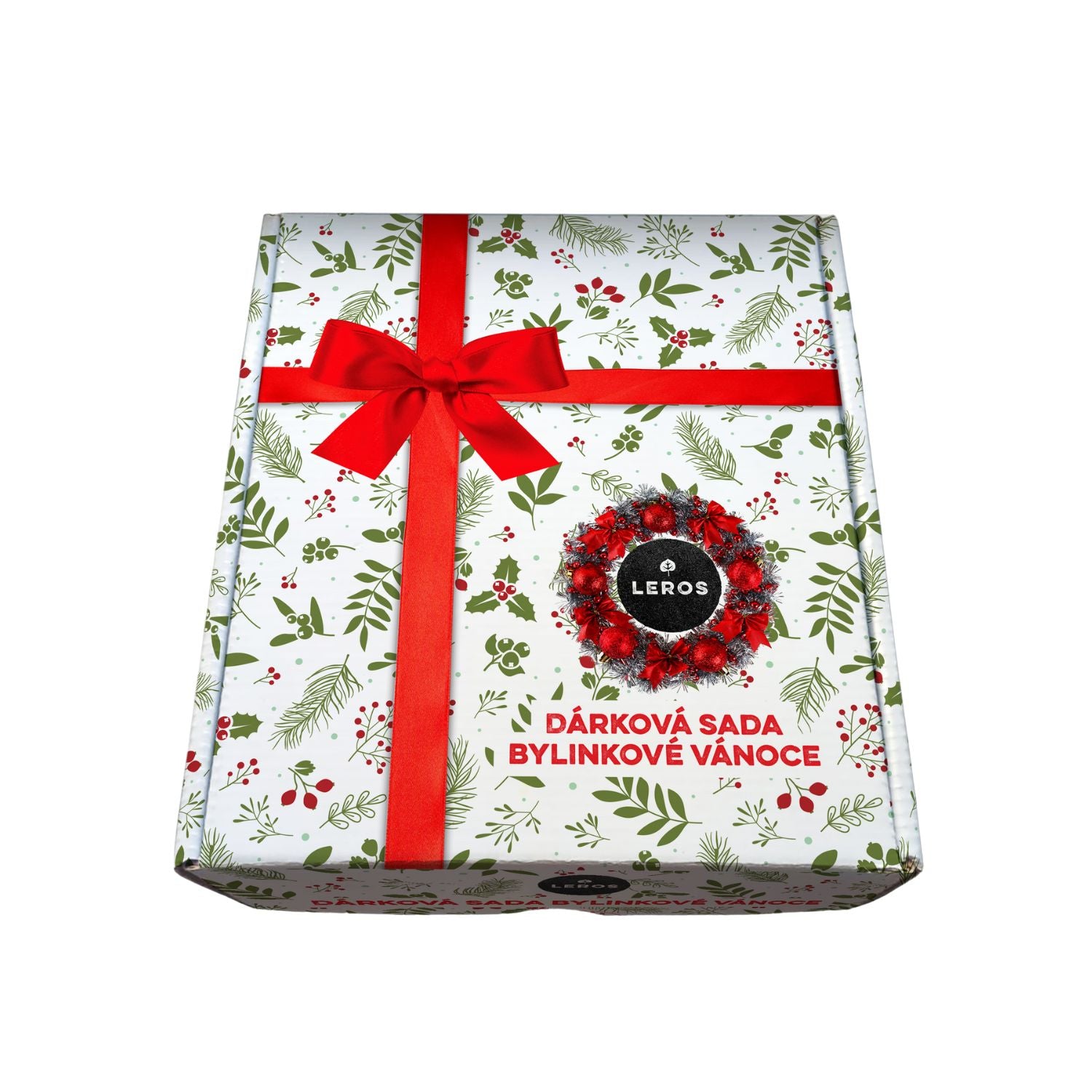 LEROS Dárková sada (3 ks) - Bylinkové Vánoce
