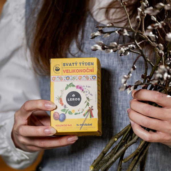 LEROS Sada bylinných čajů Svatý týden velikonoční - nálev. sáčky (9 x 2 ks)