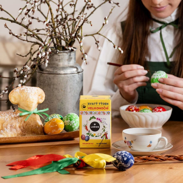 LEROS Sada bylinných čajů Svatý týden velikonoční - nálev. sáčky (9 x 2 ks)