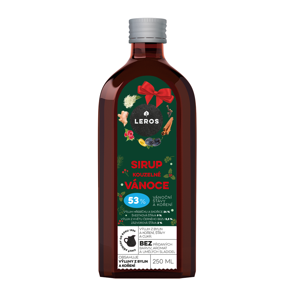 LEROS Sirup Kouzelné Vánoce (250 ml)