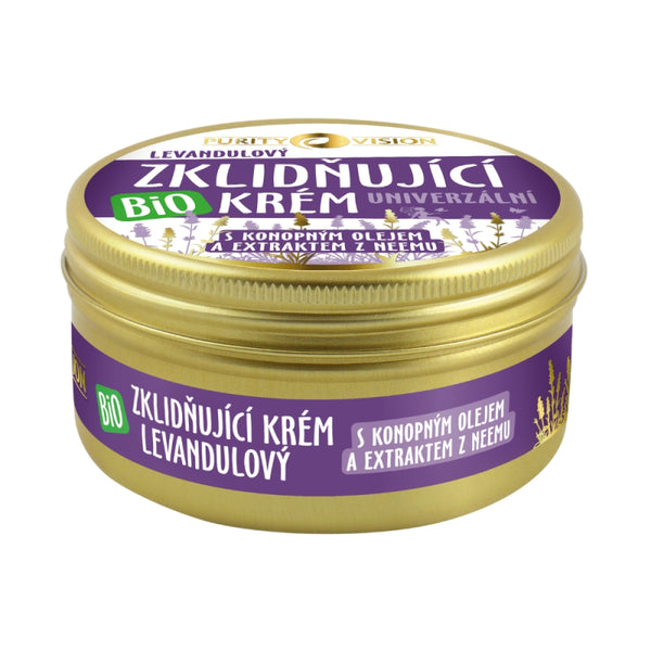 Purity Vision Zklidňující levandulový krém univerzální BIO (100 ml)