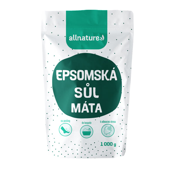 Allnature Epsomská sůl Máta (1 kg)