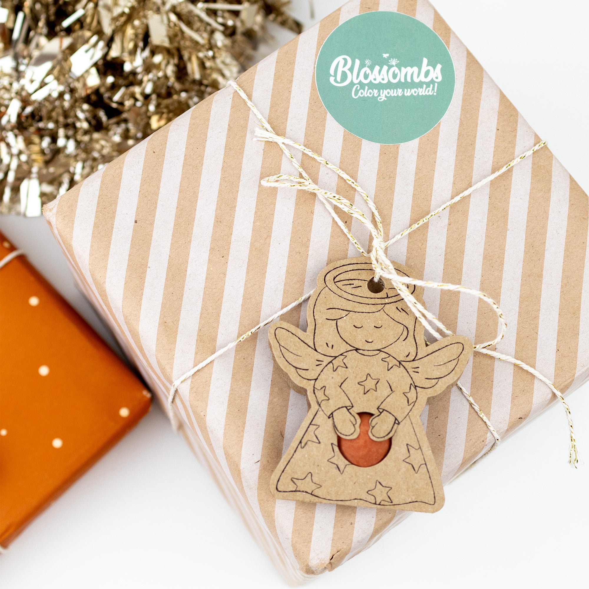 Blossombs Semínková bomba - Vánoční ozdoba - Vánoční anděl (1 ks)