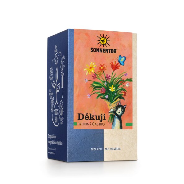 Sonnentor Bylinný čaj Děkuji BIO - nálevové sáčky (18 x 1,5 g)