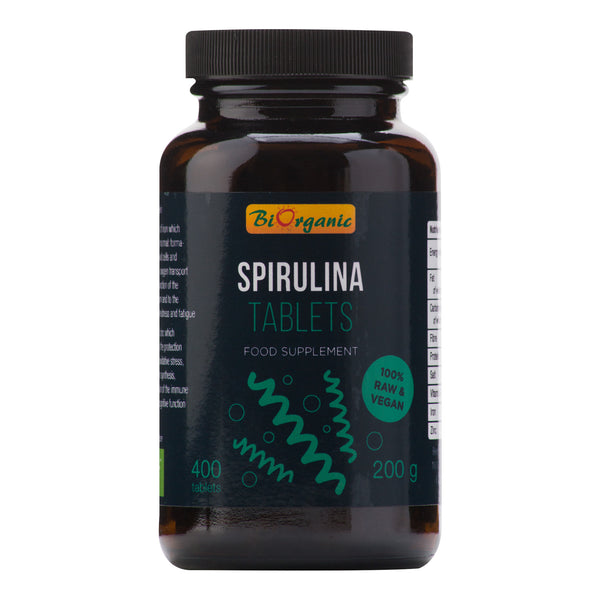 913021 Spirulina 400 tablet 200 g BIORGANIC-1