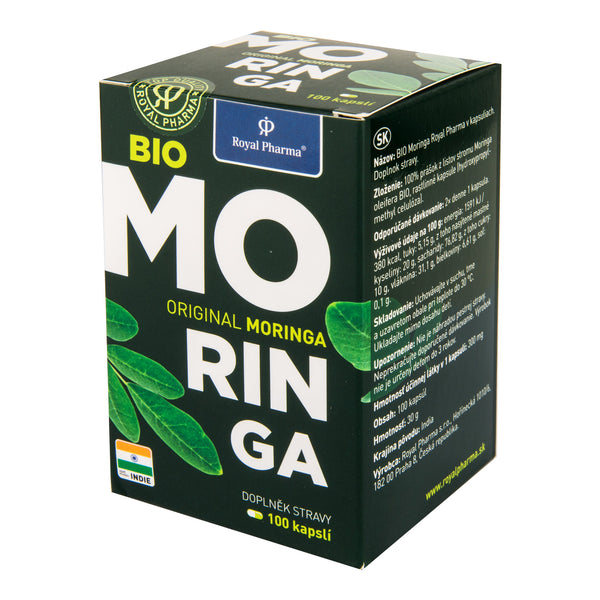 913082 Moringa 100 kapslí 30 g BIOROYAL PHARMA-2