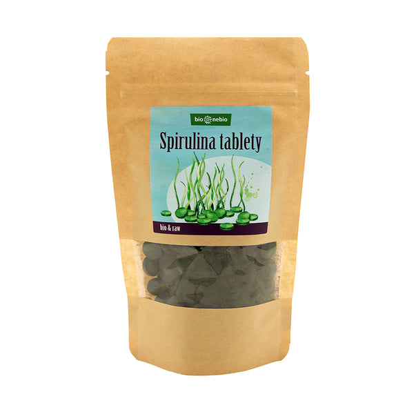 913114 Tablety Spirulina 100 g BIO BIO NEBIO-1