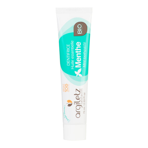 926018 Zubní pasta s bílým jílem máta 75 ml BIO ARGILETZ-1