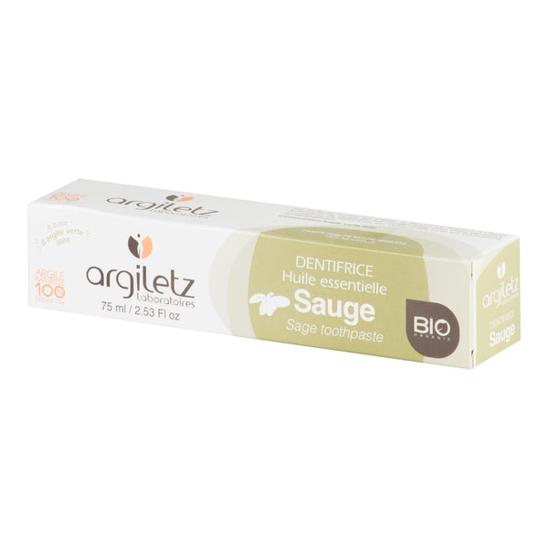 926019 Zubní pasta se zeleným jílem šalvěj 75 ml BIO ARGILETZ-2