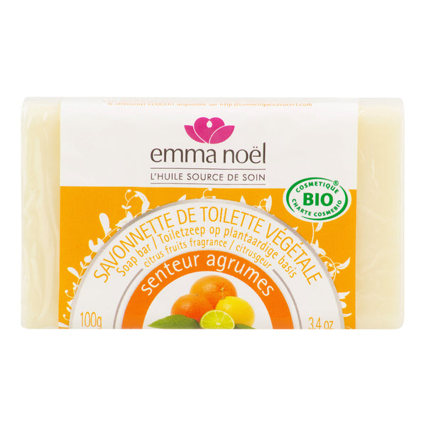 941256 Mýdlo rostlinné citrus 100 g BIO EMMA NOËL-1