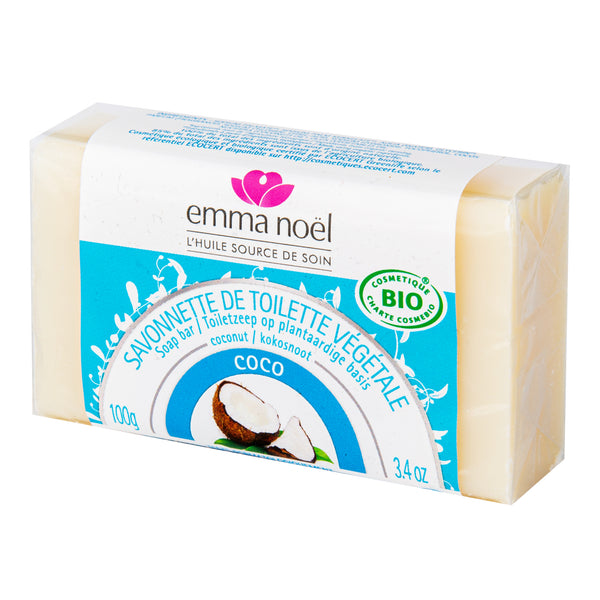 941315 Mýdlo rostlinné kokos 100 g BIO EMMA NOËL-4