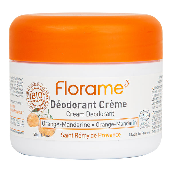944208 Deodorant krémový 24h pomeranč a mandarinka 50 g BIO FLORAME-1