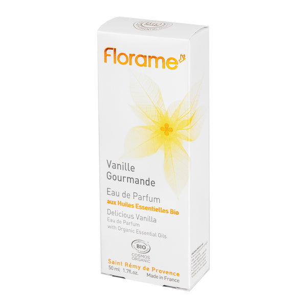 944221 Parfémová voda přírodní VANILLE GOURMANDE — lahodná vanilka 50 ml BIO FLORAME-3