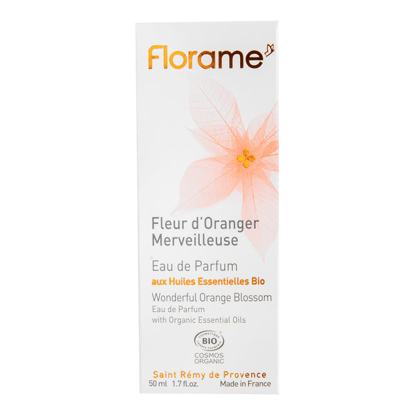 944223 Parfémová voda přírodní FLEUR D'ORANGER MERVEILLEUS — nádherný květ pomeranče 50 ml BIO FLO