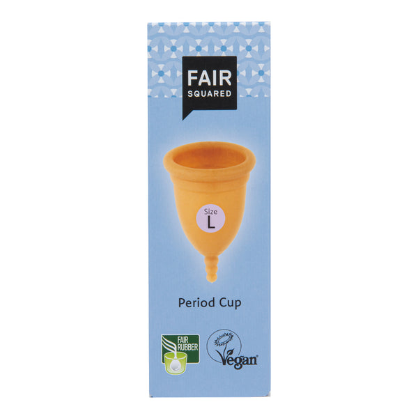 946259 Kalíšek menstruační L z přírodního latexu s látkovým sáčkem FAIR SQUARED-1