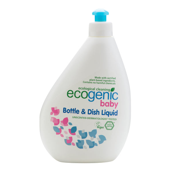 952117 Přípravek na mytí dětských lahví a nádobí s pomerančem 500 ml ECOGENIC BABY -1
