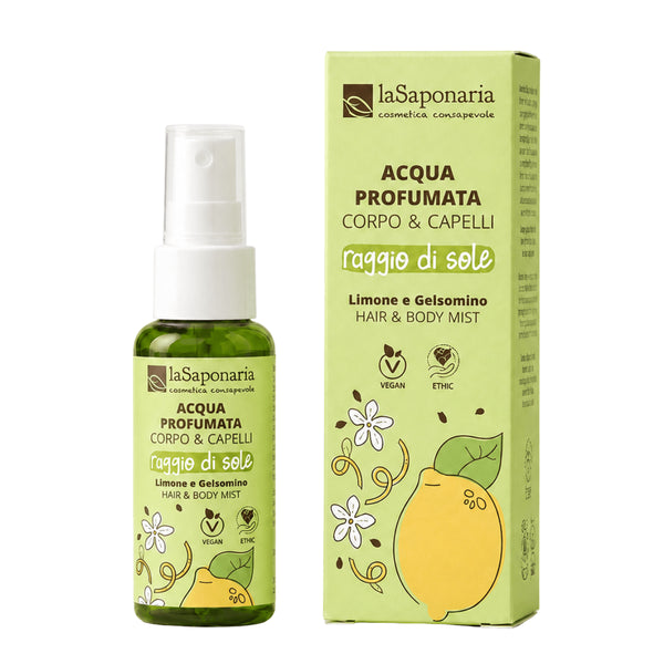 laSaponaria Dárková sada Kufřík - Lemon Riviera