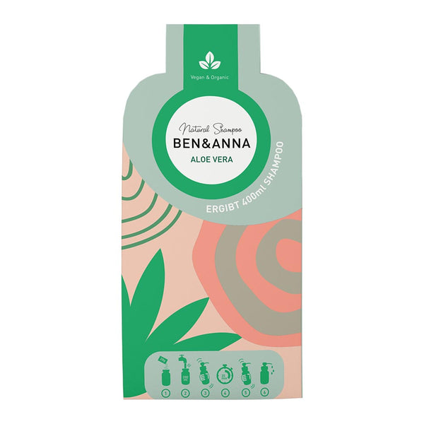 Ben & Anna Šampon v prášku (2×20 g) - Aloe vera