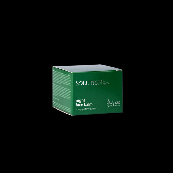 Kvitok Solution Konopný pleťový krém - noční (30 ml)