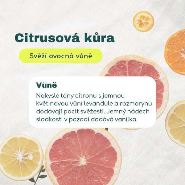 Attitude Čistič na podlahy a dřevo s vůní citronové kůry (1050 ml)