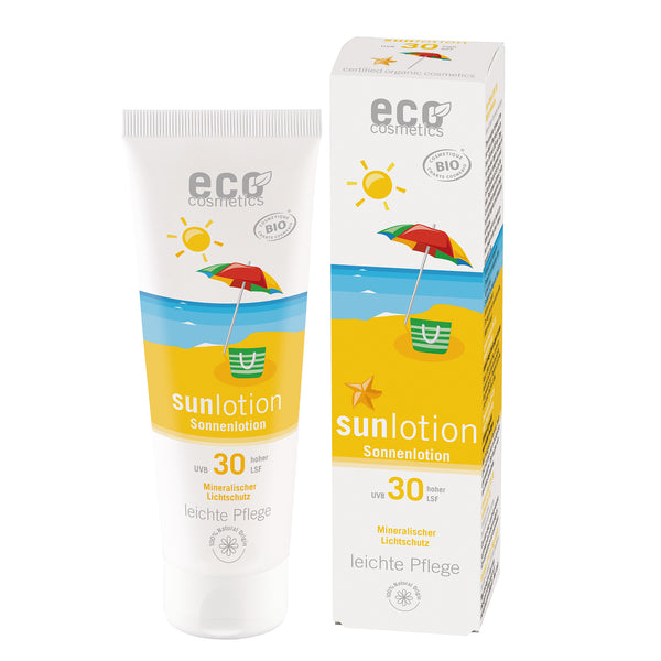 Eco Cosmetics Opalovací mléko SPF 30 BIO (125 ml)