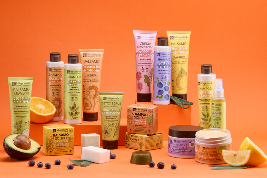 laSaponaria Lehký kondicionér pro objem vlasů s citronem a kyselinou hyaluronovou (150 ml)