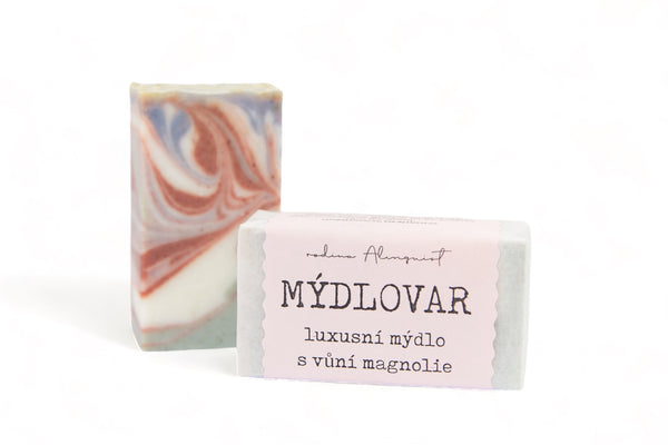 Mýdlovar Luxusní květinové mýdlo s magnolií