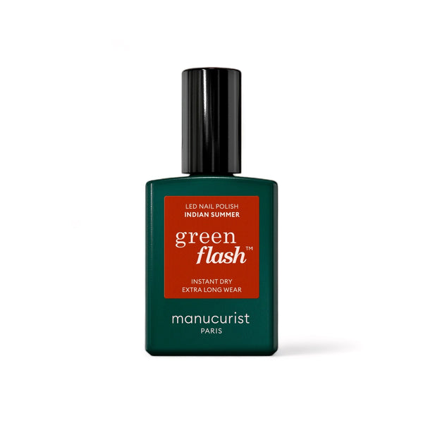 Manucurist Green Flash LED gel lak na nehty - Indian Summer (15 ml)