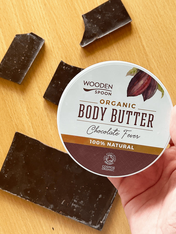 Wooden Spoon Tělové máslo Čokoládová horečka BIO