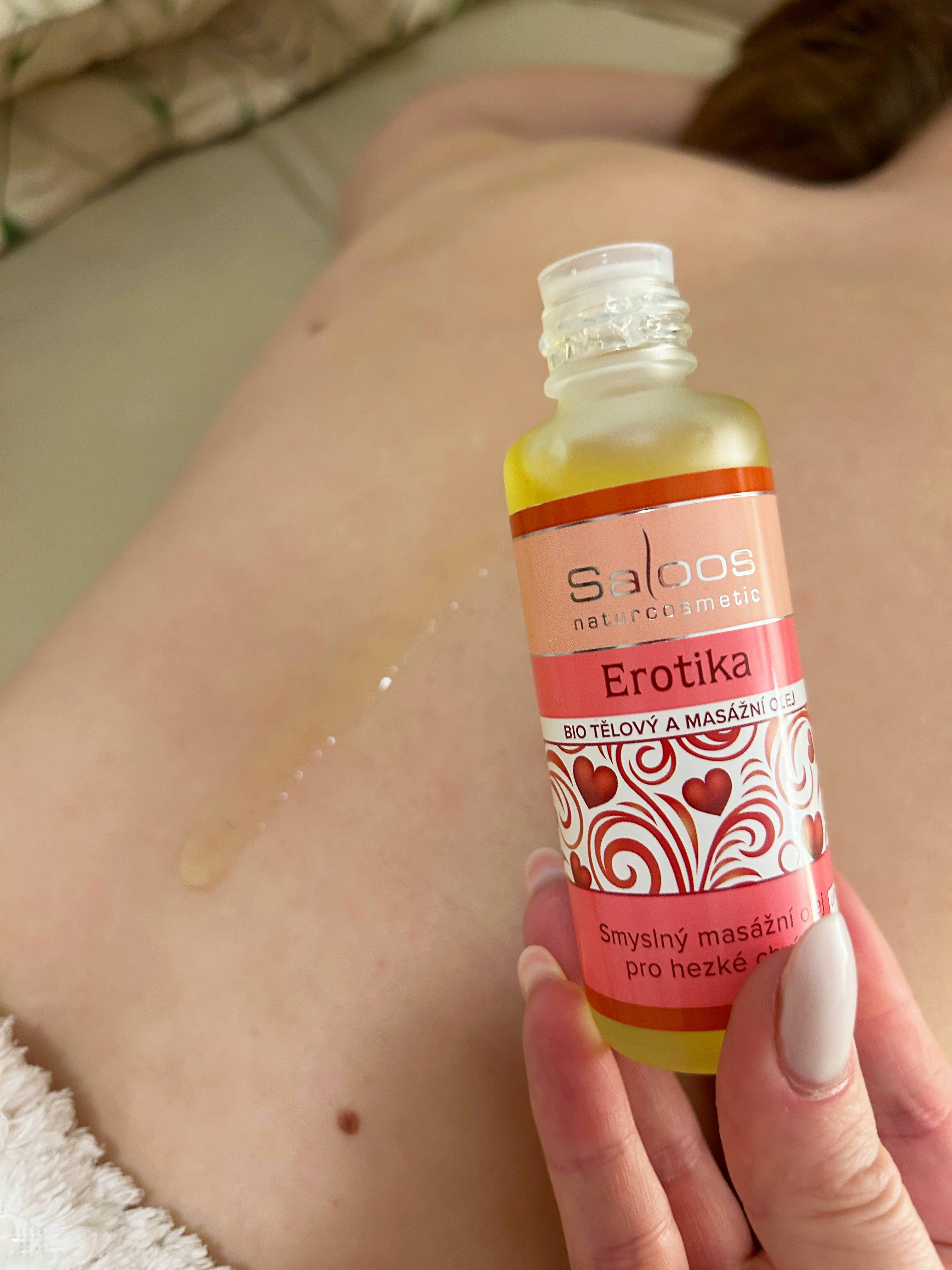Saloos Tělový a masážní olej Erotika BIO (50 ml)