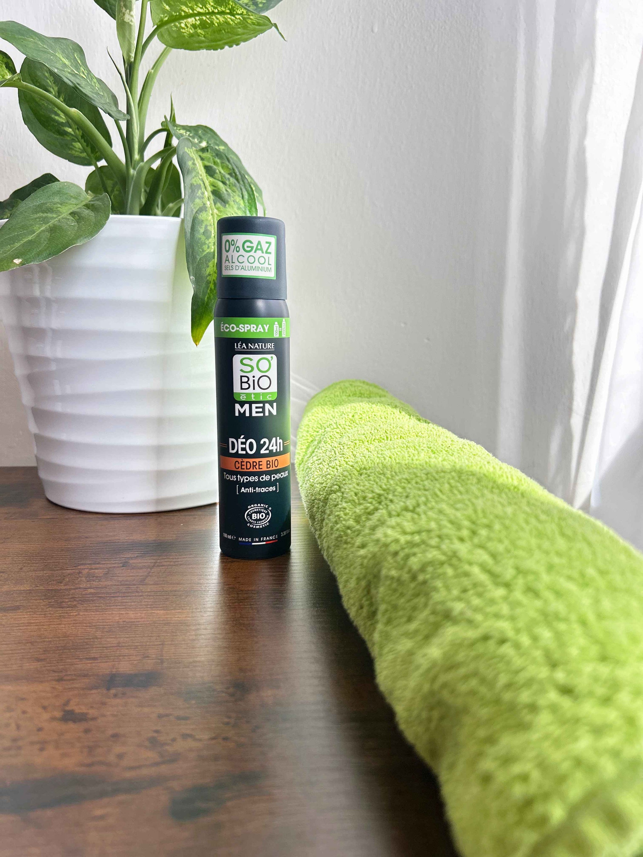 SO’BiO étic Deodorant přírodní ECO SPRAY 24h MEN - cedr BIO (100 ml)