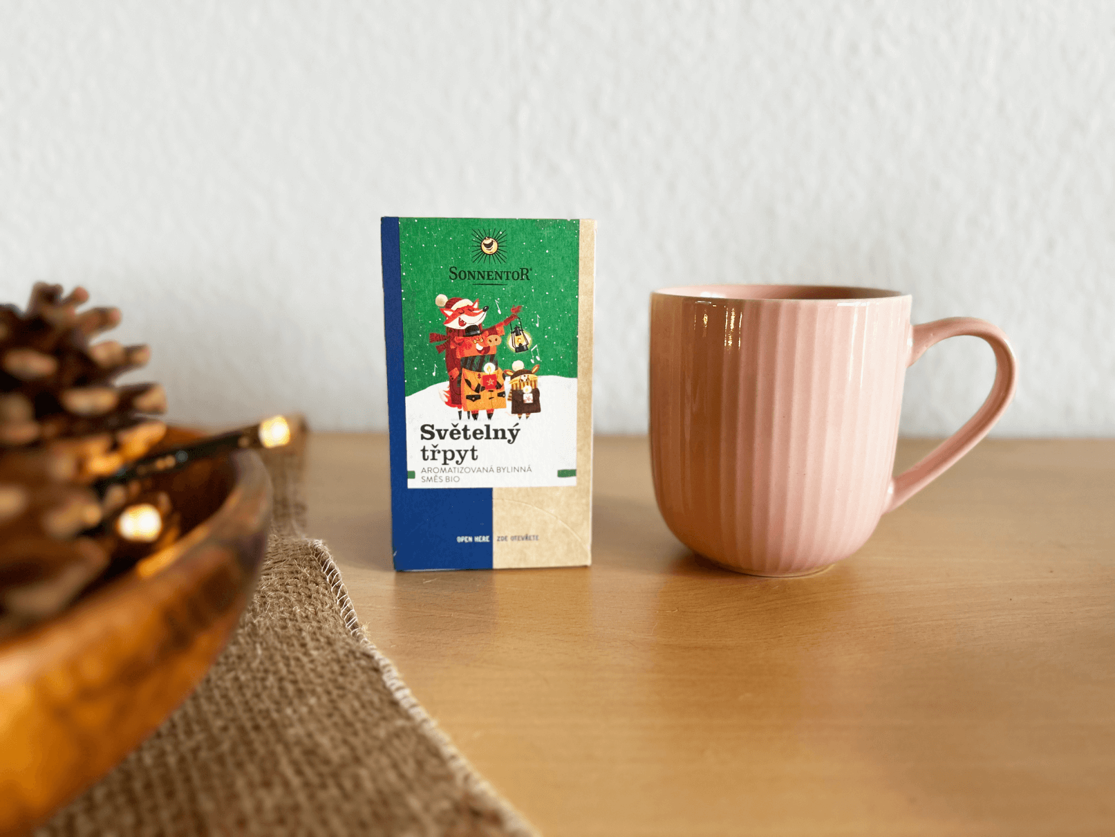 Sonnentor Aromatizovaná bylinná směs Světelný třpyt BIO - nálev. sáčky (18 x 1,5 g)