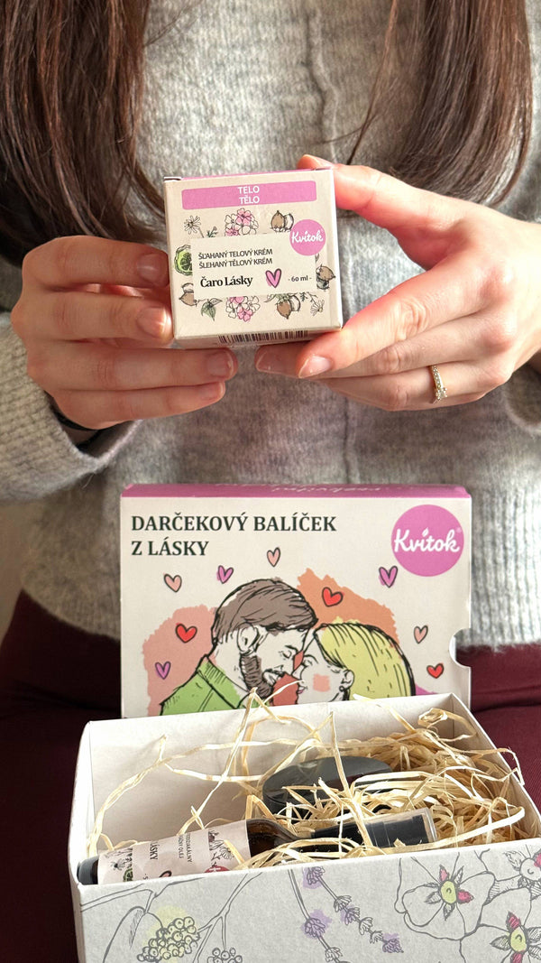 Kvitok Afrodiziakální dárkový balíček Z lásky