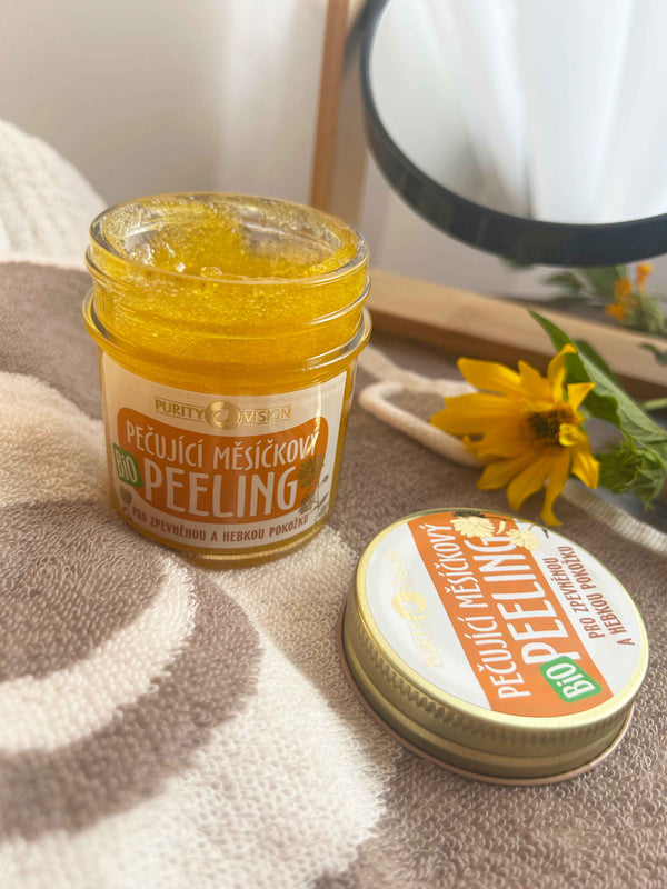 Purity Vision Pečující měsíčkový peeling BIO (120 ml)