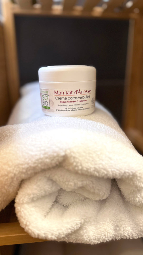 SO’BiO étic Krém tělový vyživující s oslím mlékem BIO (200 ml)