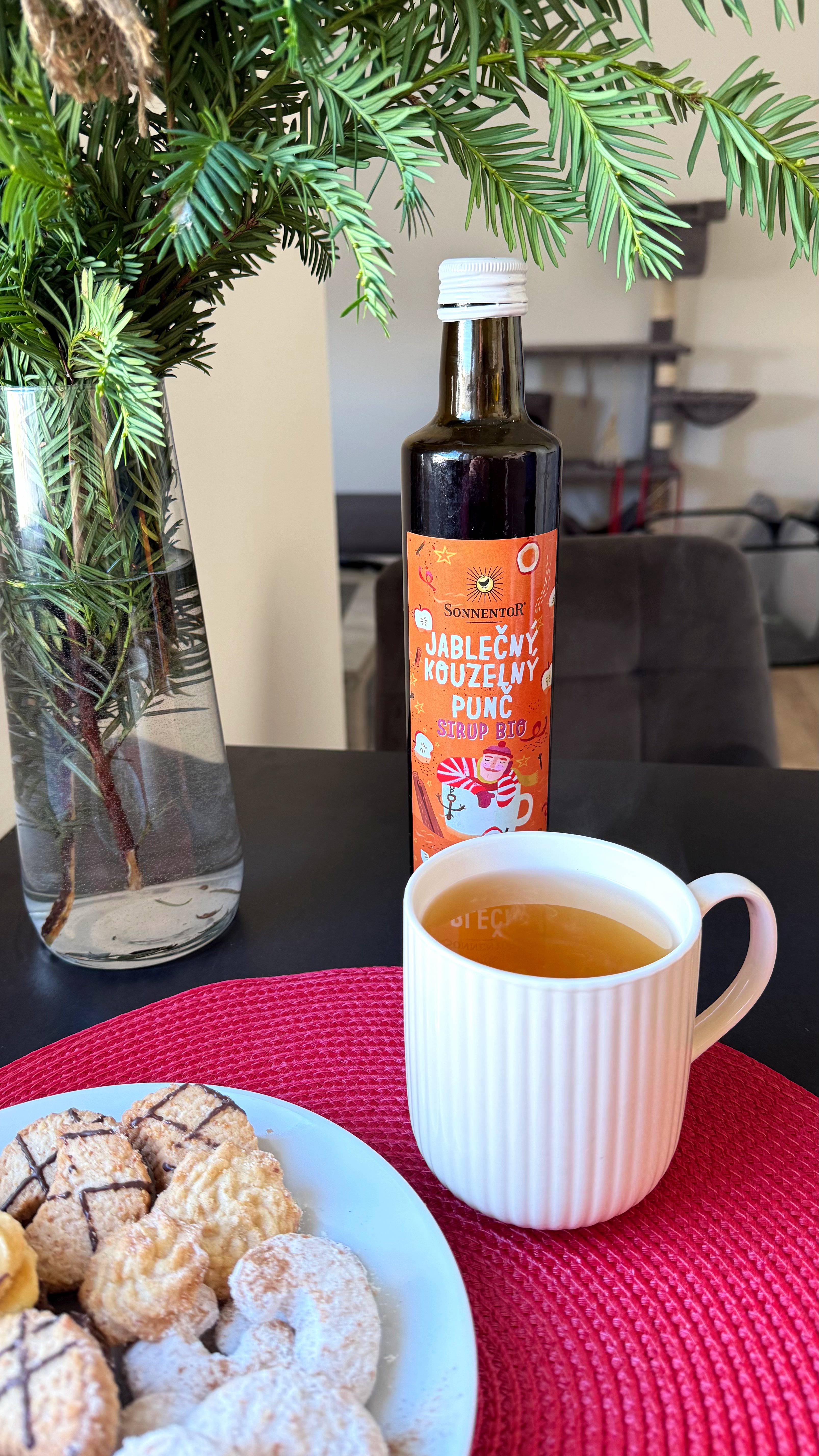 Sonnentor Sirup BIO - Jablečný kouzelný punč (500 ml)