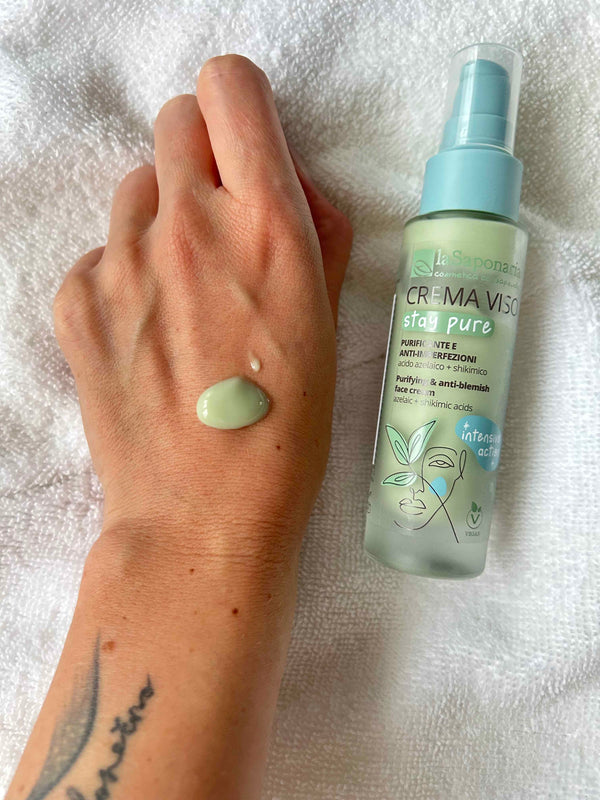 laSaponaria Čisticí pleťový krém Stay Pure BIO (50 ml)