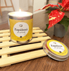 Econea Vonná svíčka v plechovce (200 g) - Zapálená pro přírodu - dřevo a koření