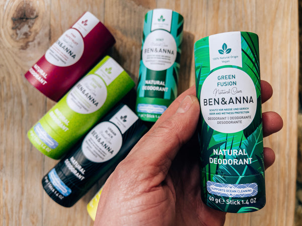 Ben & Anna Tuhý deodorant (40 g) - Zelený čaj