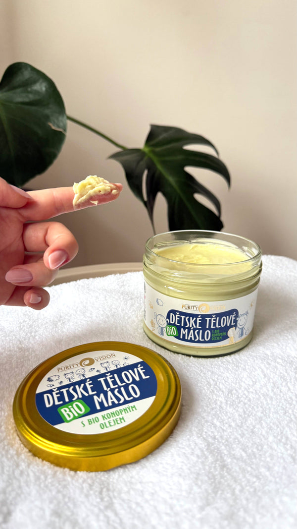 Purity Vision Dětské tělové máslo BIO