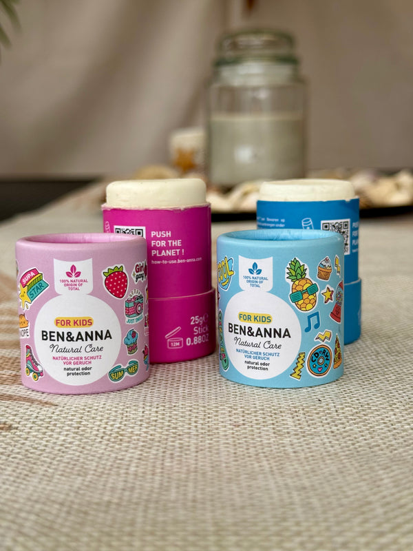 Ben & Anna Tuhý deodorant Kids (25 g) - sladká vůně