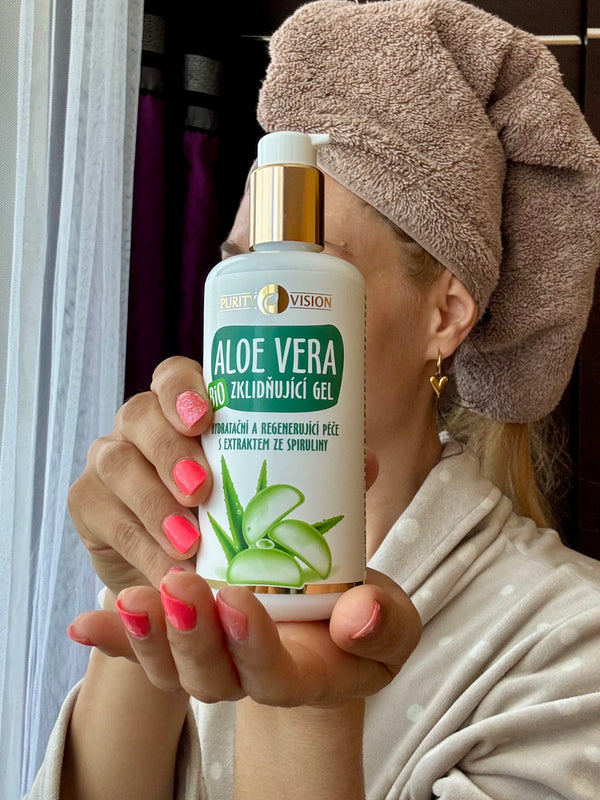 Purity Vision Zklidňující Aloe vera gel BIO (200 ml)