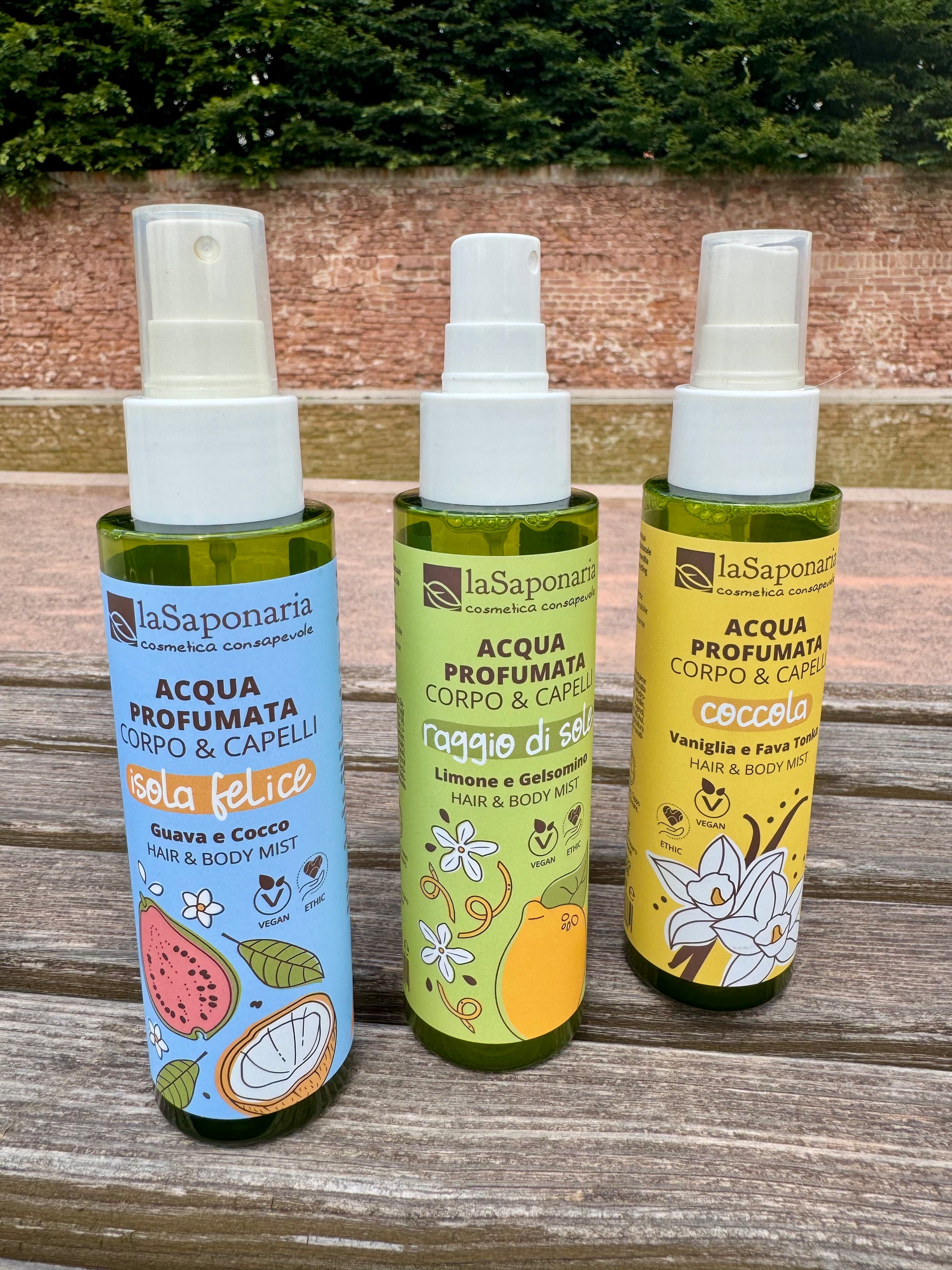 laSaponaria Body & Hair Mist Tělová mlha SunBeam - citron & jasmín (100 ml)