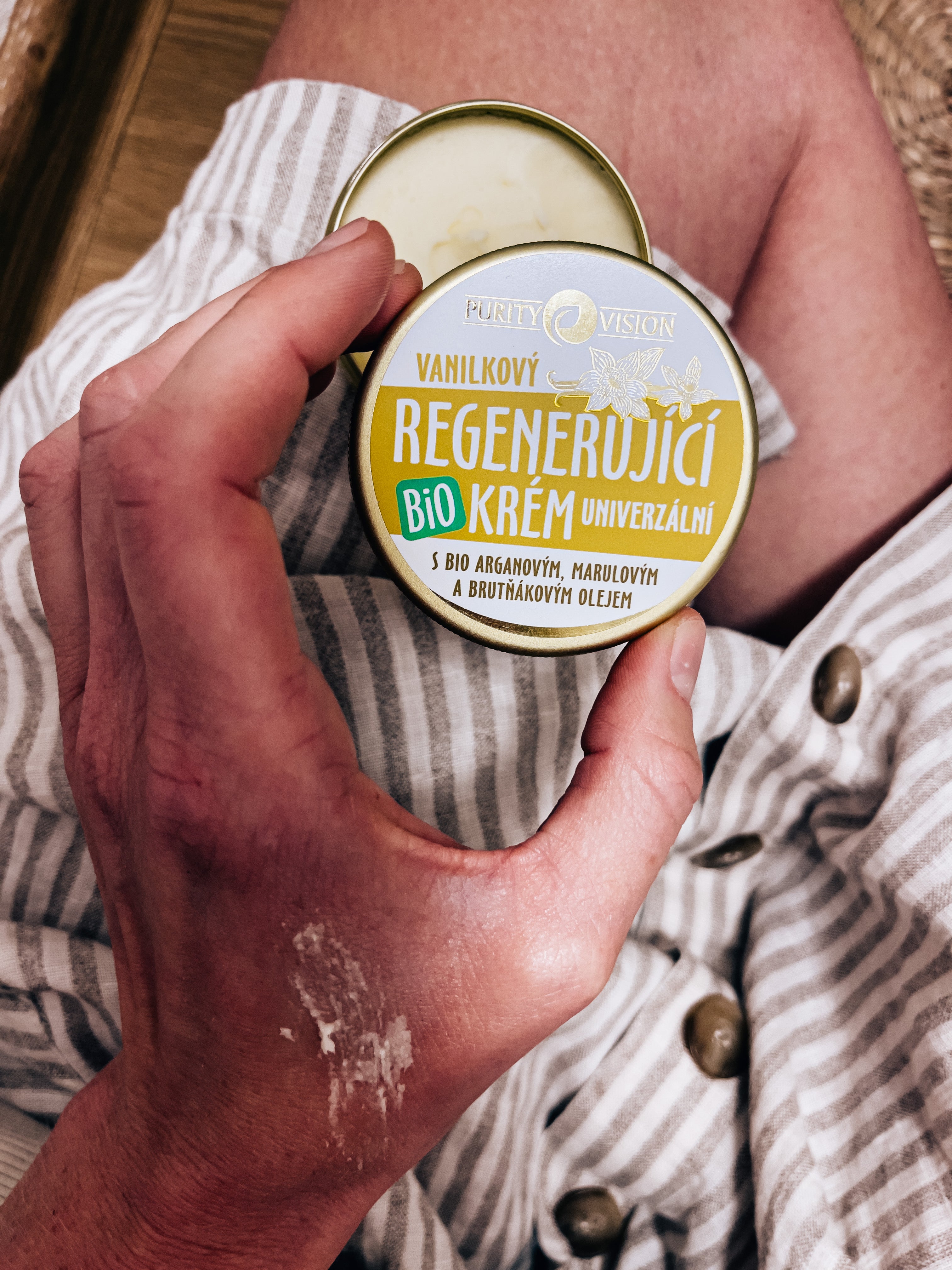 Purity Vision Regenerující vanilkový krém univerzální (70 ml)