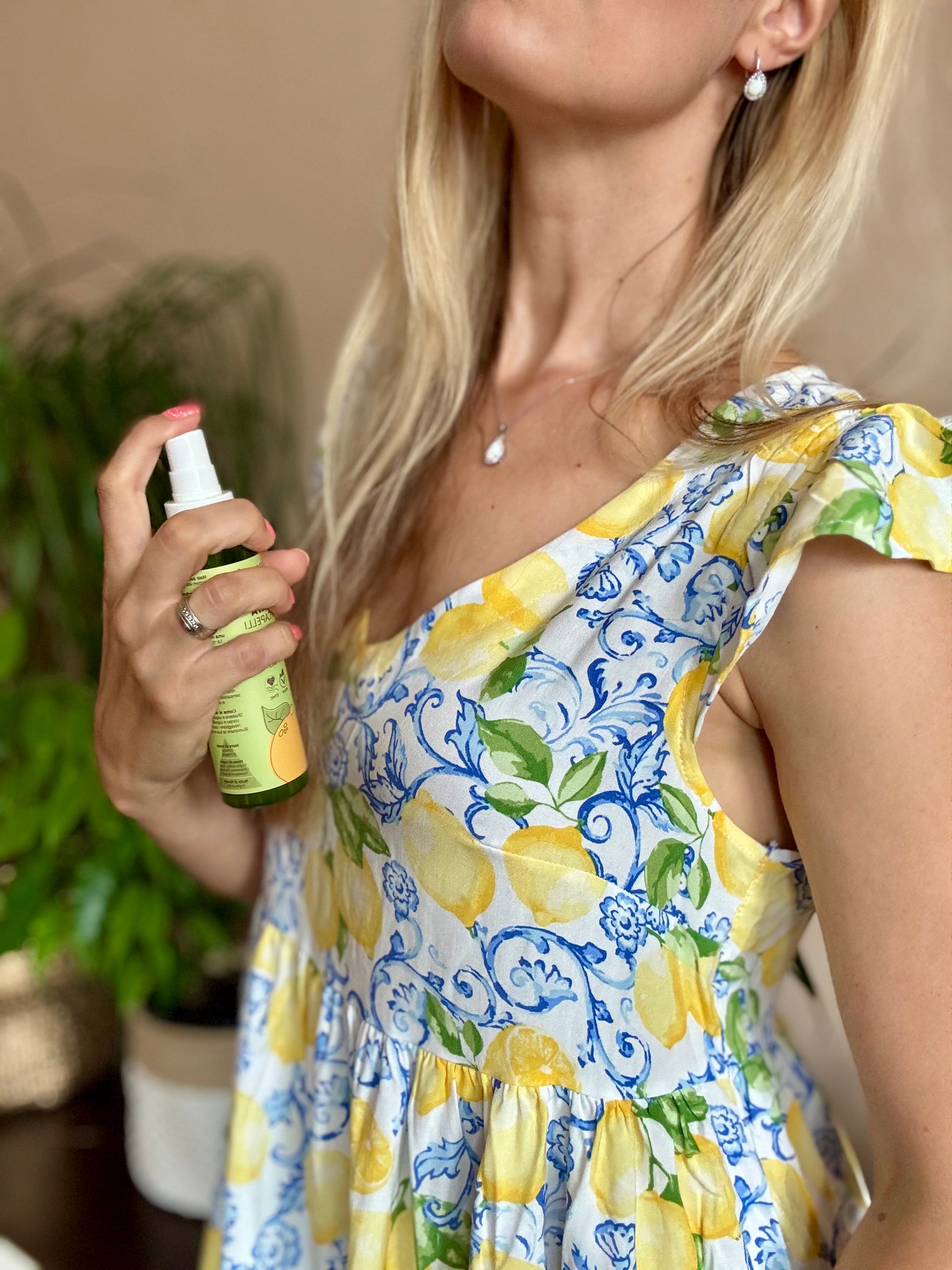 laSaponaria Body & Hair Mist Tělová mlha SunBeam - citron & jasmín (100 ml)