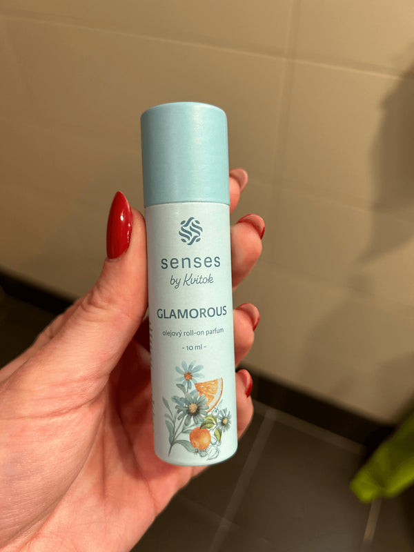 Kvitok Senses Roll-on olejový parfém Glamorous (10 ml)