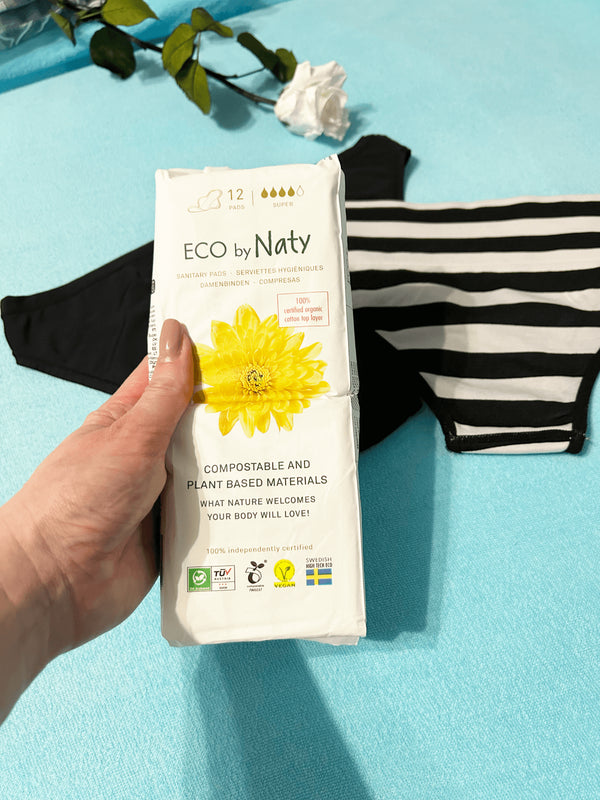 Eco by Naty Denní vložky s křidélky - super (12 ks)