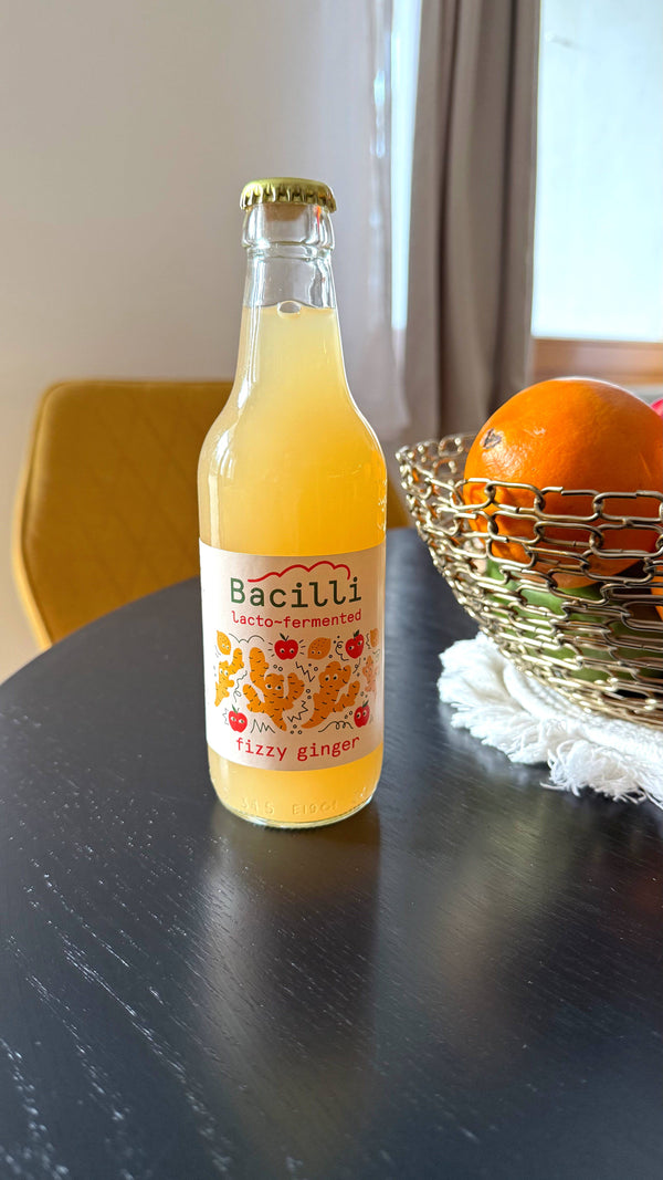 Bacilli Limonáda fermentovaná BIO - Fizzy ginger (330 ml)