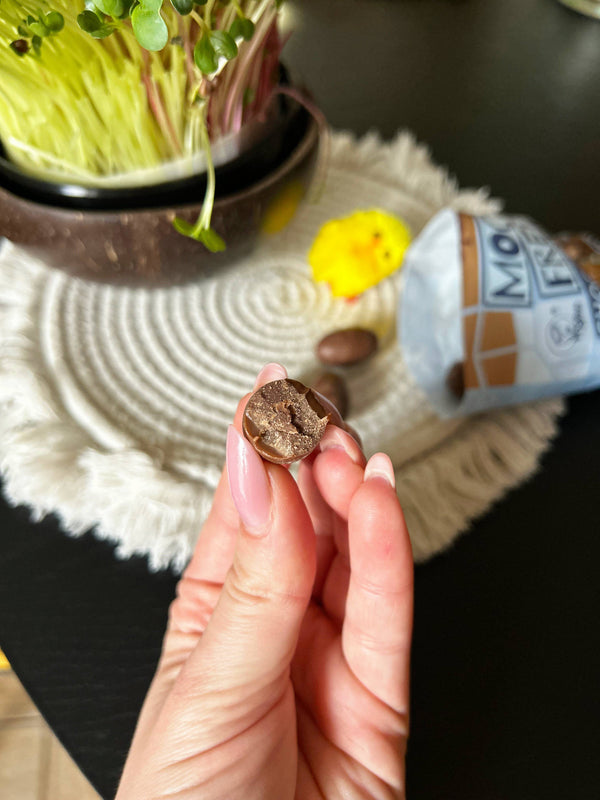 Moo-free Čokoládová mini vajíčka (10 ks)